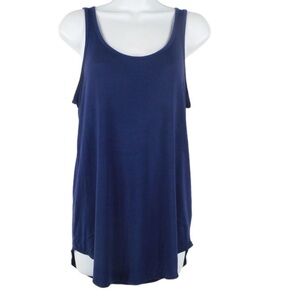 Old Navy Luxe tank top Navy Blue size L
